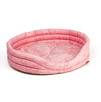 Лежанка Kareline из текстиля с тефлоновой пропиткой 58*52*16 см, розовая, 30062/4