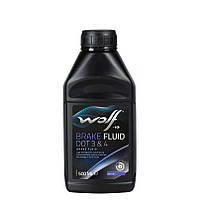 Тормозная жидкость Wolf BRAKE FLUID DOT 3&4