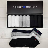 Набор мужских носков Tommy Hilfiger - 12 пар в подарочной коробке упаковке томми хилфигер / носки KLR