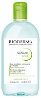 Bioderma Sébium H2O Міцелярна вода для комбінованої та жирної шкіри 500 мл (3401575645851)