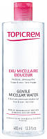 Topicrem UH FACE Gentle Micellar Water делікатна очищаюча міцелярна вода для чутливої шкіри навколо очей 400мл