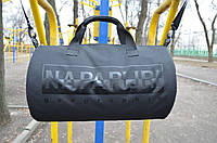 Сумка для путешествий, сумка дорожная с плечевым ремнем, сумка на молнии Napapijri маленькая Черный