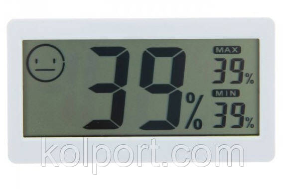 Цифровой термометр гигрометр для комнаты с магнитным креплением, настольный термометр - фото 1 - id-p1848079848