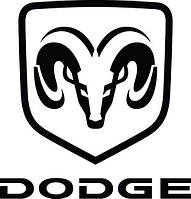 Ковпачки та наклейки для дисків Dodge додж