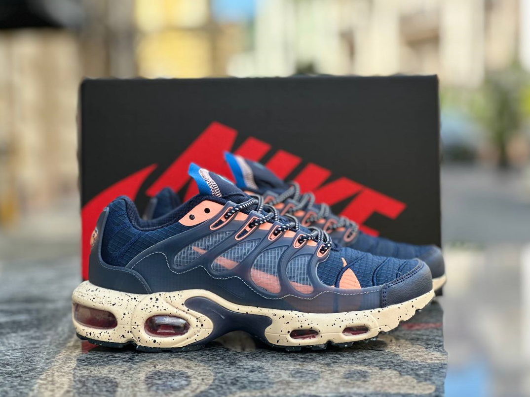 Чоловічі кросівки Nike Air Max TN Terrascape Plus Взуття Найк Аir Макс ТН Плюс сині текстильні