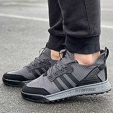 Чоловічі кросівки Adidas Different Black ALL08104, фото 3