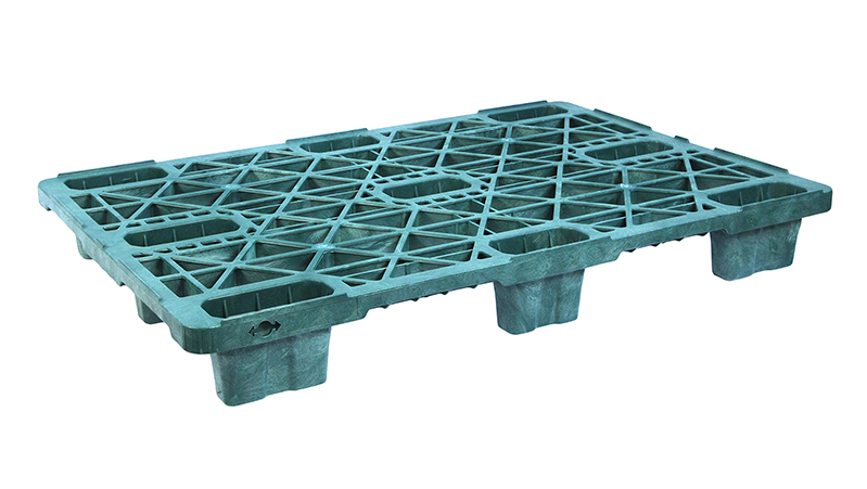 Пластикова палета E800 на ніжках 1200х800 мм