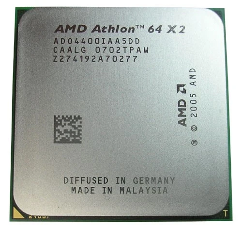 Процесор AMD Athlon 64 X2 4400+ 2.30 GHz / 1M / 2 GT / s (ADO4400IAA5DD) sAM2, tray