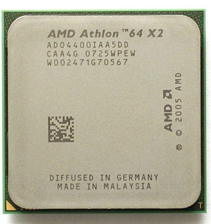 Процесор AMD Athlon 64 X2 4000+ 2.10 GHz / 1M / 2 GT / s (ADO4000IAA5DD) sAM2, tray
