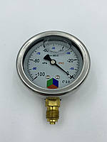 Вакуумметр -100 кРа G1/4" (гліцерин)