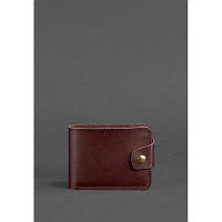 Шкіряне портмоне 4.3 бордове 4042604