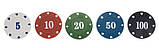 Набір для гри у покер 200 фішок в металевій коробці Texas покерний набір Iso Trade  Польща, фото 6