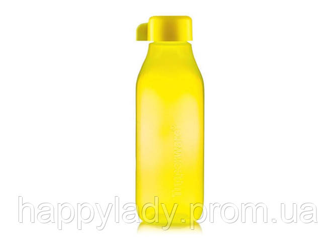 Эко - бутылка 500 мл Tupperware квадратная желтая Тапервер (ID ...