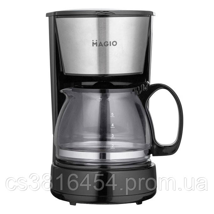 Домашняя кофеварка MAGIO MG-964 650 Вт, Капельная кофеварка для дома, бытовая кофемашина - фото 8 - id-p1848103291