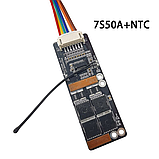 BMS 7S 50A + NTC Контролер заряду/розряду з самовідновленням (балансир) Li-Ion 18650, фото 8