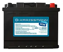 Автомобільний акумулятор KRAISSMANN 60 AB 660 AGM