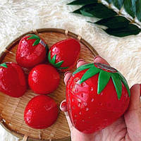 Крем для рук живильний із фруктовим ароматом Wokali Fruit 35 г Полуниця