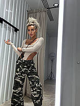 Сексуальне жіноче боді Slice з декольте та довгим рукавом Sdor1220, фото 3