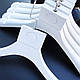 Дитячі вішалки плічка тремпелі для верхнього одягу, суконь, трикотажу, курток, білі Лофт, 32 см, фото 4