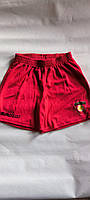 Спортивні футбольні шорти 122-128 зріст Червоні