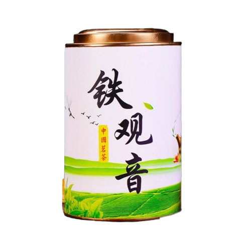 Ароматизований Ті Гуань Інь, 250 г у бляшанці, Tieguanyin, не обсмажений улун, подарункове паковання