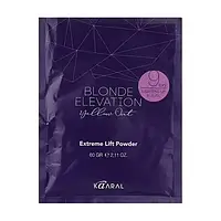 Пудра для волос Kaaral Blonde Elevation Yellow Out Extreme Lift Powder 60 г