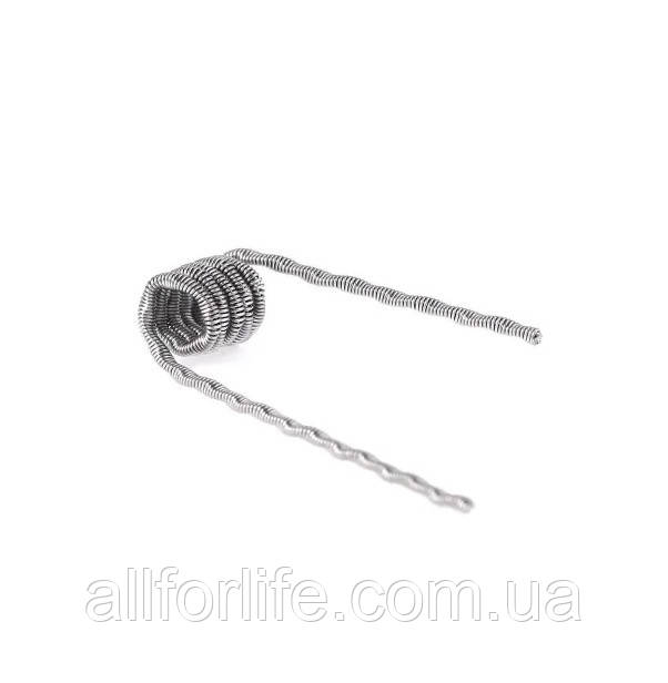 Койлы намотки спирали Prebuilt Fused Clapton Coil Kanthal A1 Original Version в упаковке 10 штук на 0.45 Ом - фото 4 - id-p341422764