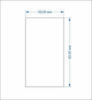 Бирки / Ярлык / Ценник без печати 90*50мм 1000шт в уп.