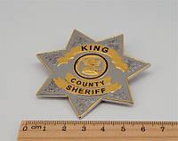 Значок Sheriff (колір срібло) арт. 03703