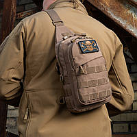 Тактическая армейская сумка через плечо M-TAC ASSISTANT BAG RANGER наплечная Зеленый