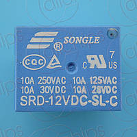 Реле 12В 3А Songle SRD-12VDC-SL-C relay