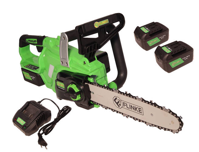 Ланцюгова пила акумуляторна Flinke АЦП-36-6Li (2 акуми + зарядне) (ID ...