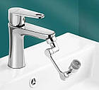 Насадка аератор  на кран Faucet Поворотна головка 1080 градусов Метал, фото 4