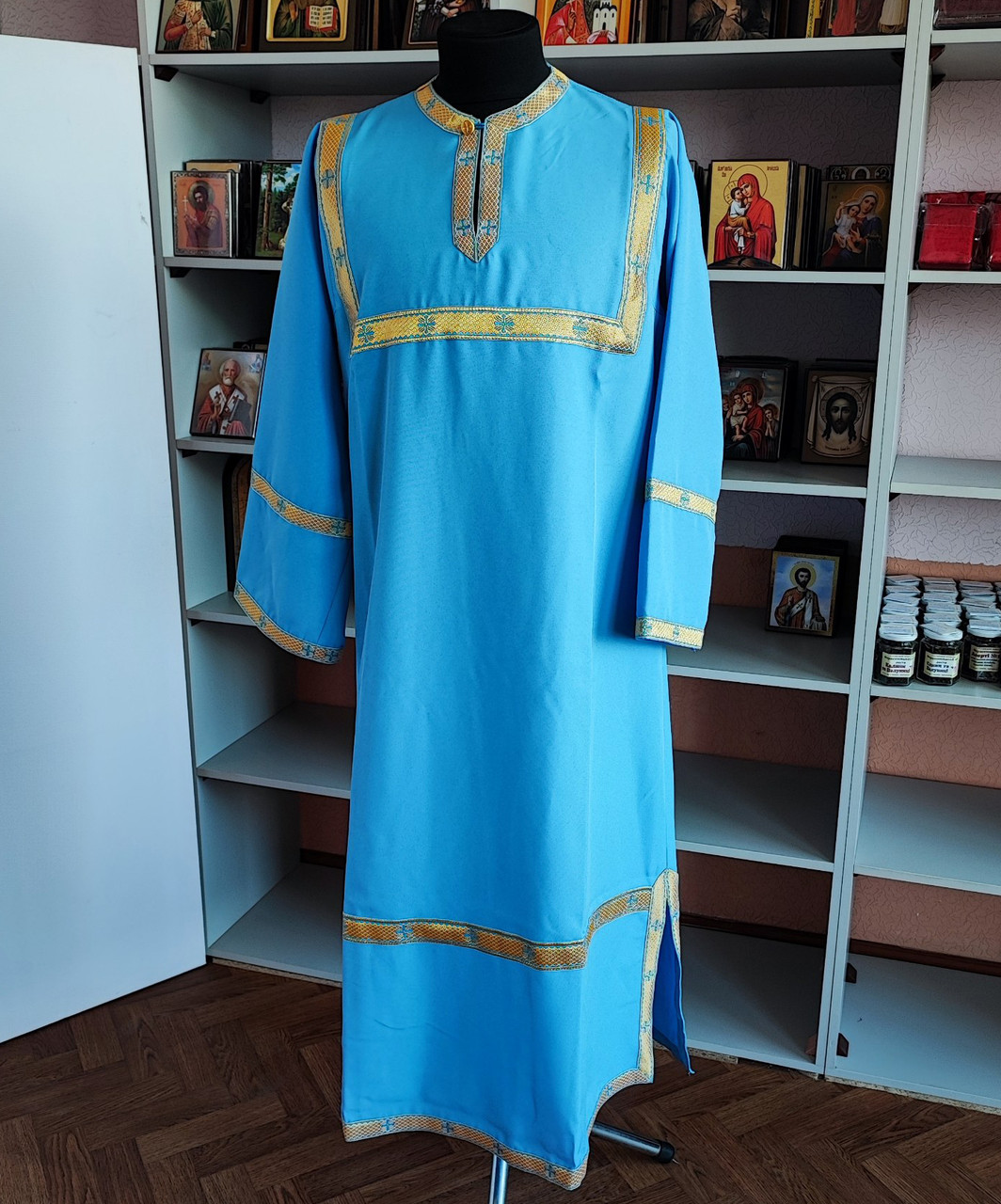 Стихар блакитний довжина 135 см