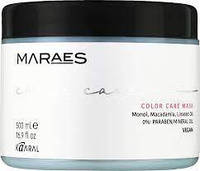 Kaaral Maraes Color Care Mask Маска для окрашенных волос с маслом макадамии и льняным маслом