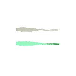 Силікон ZEOX Pixie Tail 1.7"(10шт)101 G