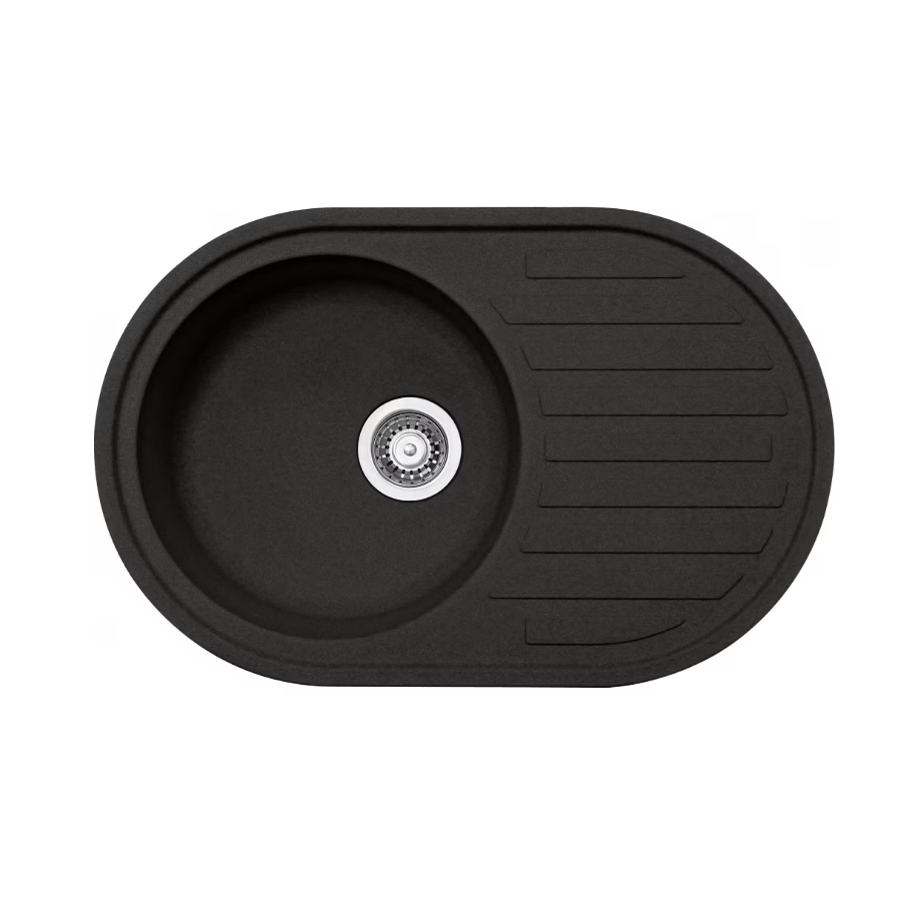 Гранітна мийка Franke Pamira ROG 611 фраграніт чорний онікс 7750, фото 1