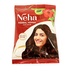 Коричнева хна для волосся Neha Hair Herbal Brown, 15 грамів