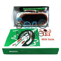 Аптечка Red Sun RS009 для ремонту велокамер і шин, клей, латки, ремкомплект