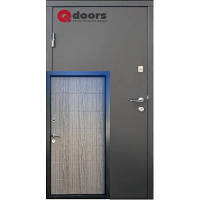 Двері Qdoors Віп М Горизонтальна 950 Пр дуб вулкан