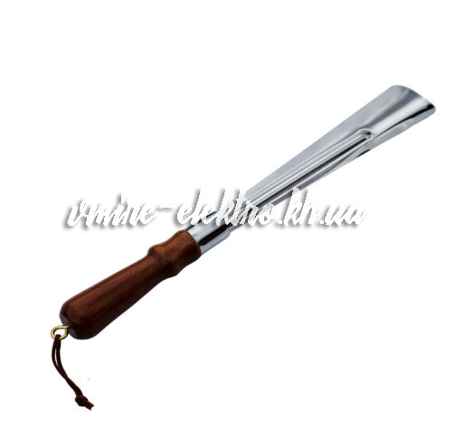 Рожок для взуття із дерев'яною ручкою, 40 см, фото 1