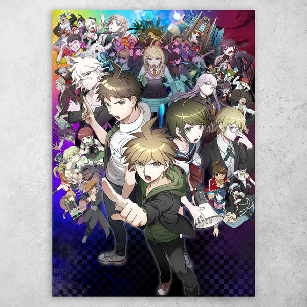 Аніме плакат постер "Данганронпа: школа надії та відчаю / Danganronpa" №8