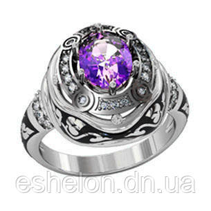 Кільце чоловіче срібне Епік, фото 1