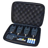 Набір сигналізаторів покльовки з пейджером SAMS FISH 4+1, фото 5