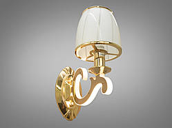 Бра зі світним ріжком на одну лампу 8316/1G