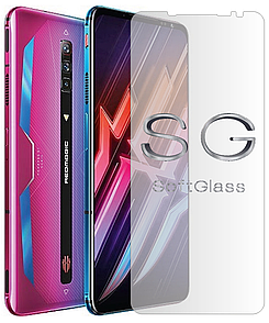 М'яке скло для ZTE nubia Red Magic 6 на екран поліуретанове SoftGlass