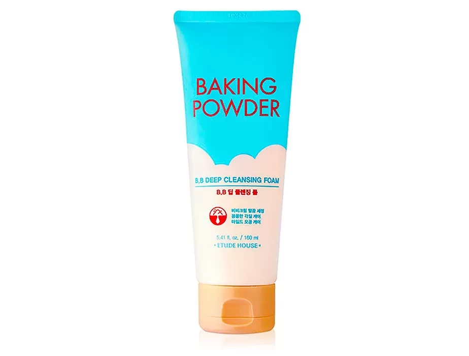 Пінка для глибокого очищення шкіри обличчя Etude House Baking Powder B.B Deep Cleansing Foam, 160 мл Корея