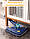 Швабра Mop-2040 трикутна з відтискачем для швидкого прибирання для миття підлог і вікон з мікрофіброю, фото 4
