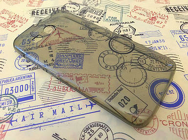 Ультратонкий чохол для Huawei Ascend Y511-U30 Dual Sim сірий