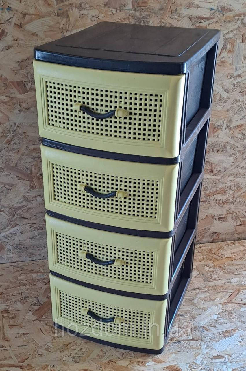 Пластиковий комод 90х50х40 Мега XXXL, фото 1